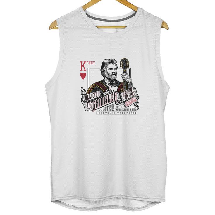 Kenny All In For The Gambler Kenny Rogers Unisex Tank Top