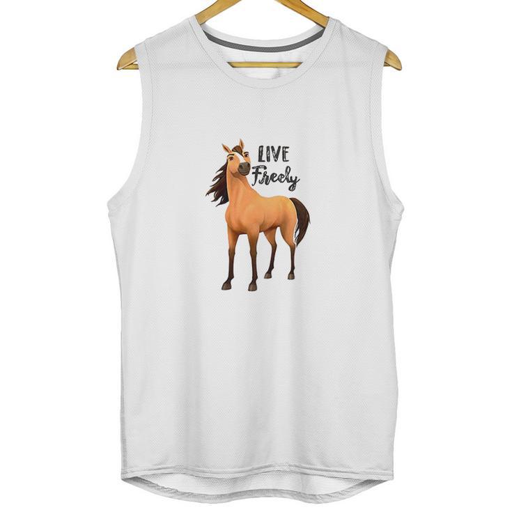 Kids Dreamworks Spirit Riding Free Live Freely Unisex Tank Top