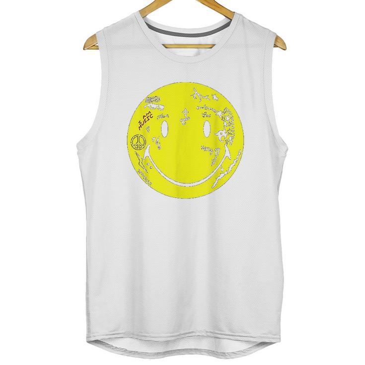 Lil Wayne Tattoo Smiley Unisex Tank Top