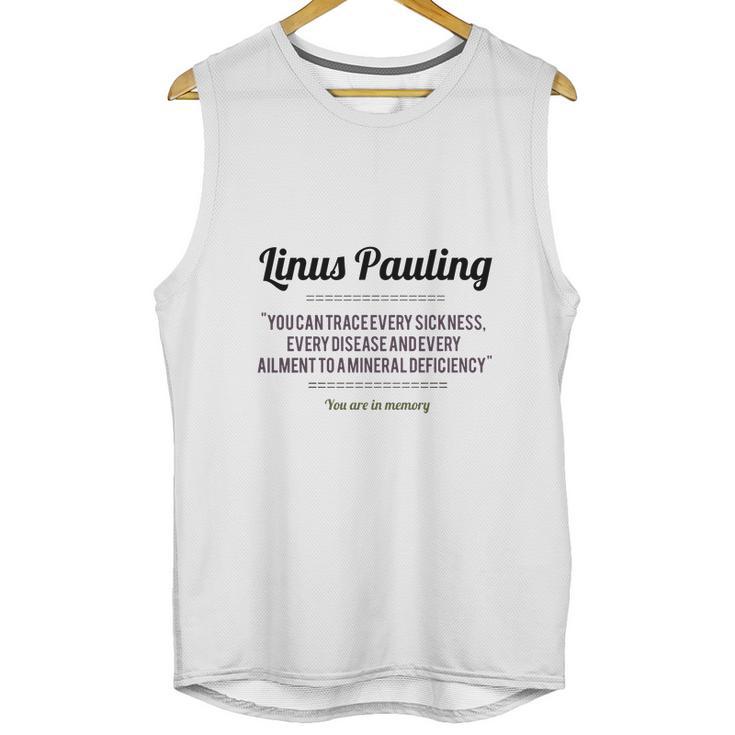 Linus Pauling Unisex Tank Top