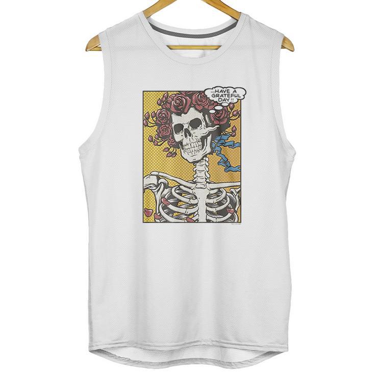 Liquid Blue Dead Pop Art Bertha Have A Grateful Ss Unisex Tank Top