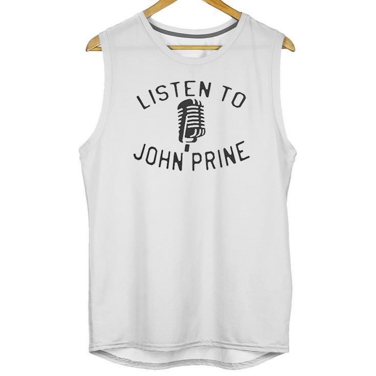 Listen To John Prine Unisex Tank Top