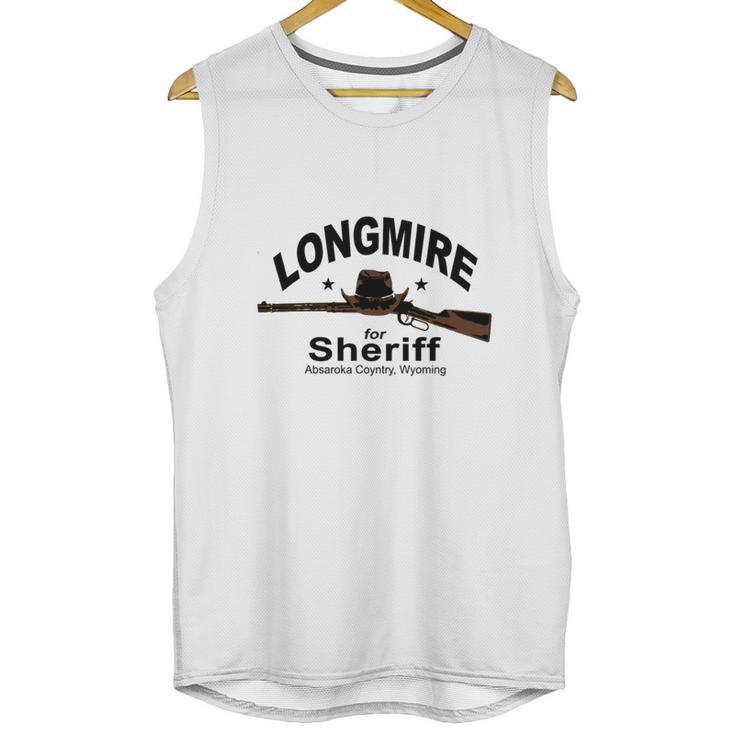 Longmire For Sheriff Police T Shirts Unisex Tank Top