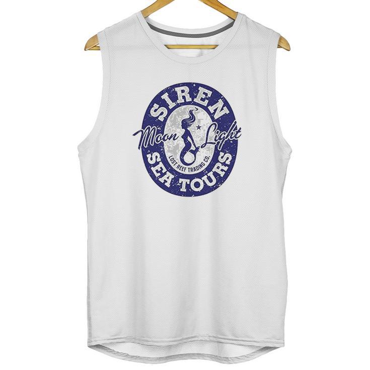 Lost Reef Mens Siren Moonlight Sea Tours Unisex Tank Top