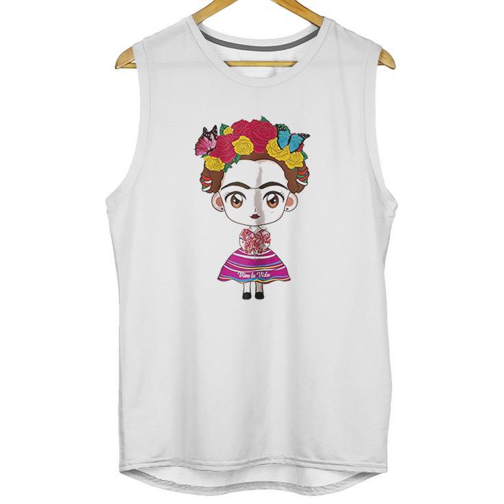 I Love Mexico Viva Mexico Mexican Frida Unisex Tank Top