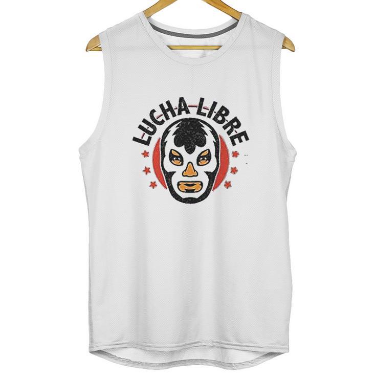 Lucha Libre Retro Mexican Wrestler Unisex Tank Top