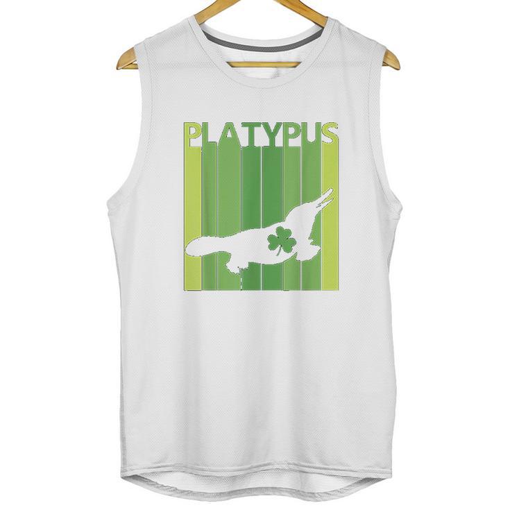 Lucky Platypus St Patricks Day Irish Gift Unisex Tank Top