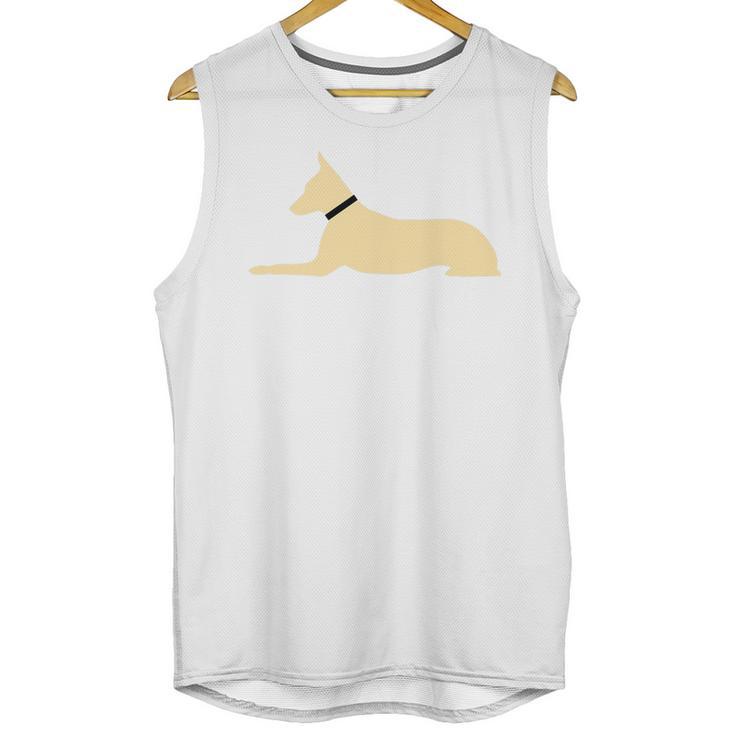 Luna The Regal Dog Unisex Tank Top