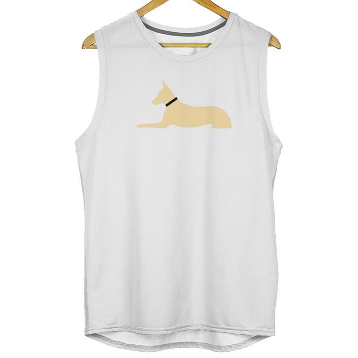 Luna The Regal Dog Unisex Tank Top