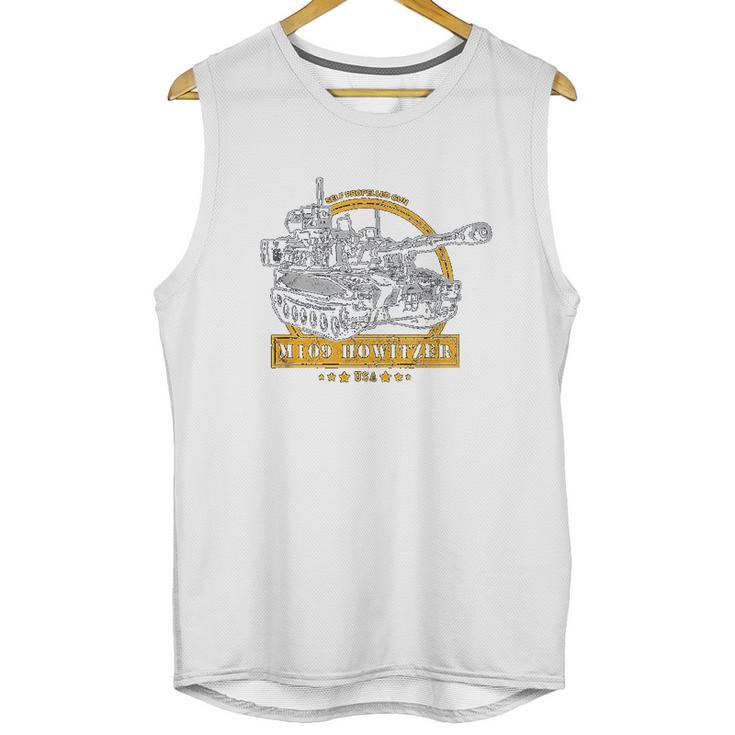 M109 Self Propelled Howitzer Unisex Tank Top