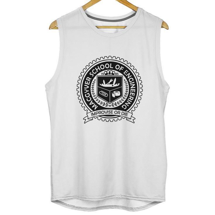 Macgyver Improvise Or Die Unisex Tank Top