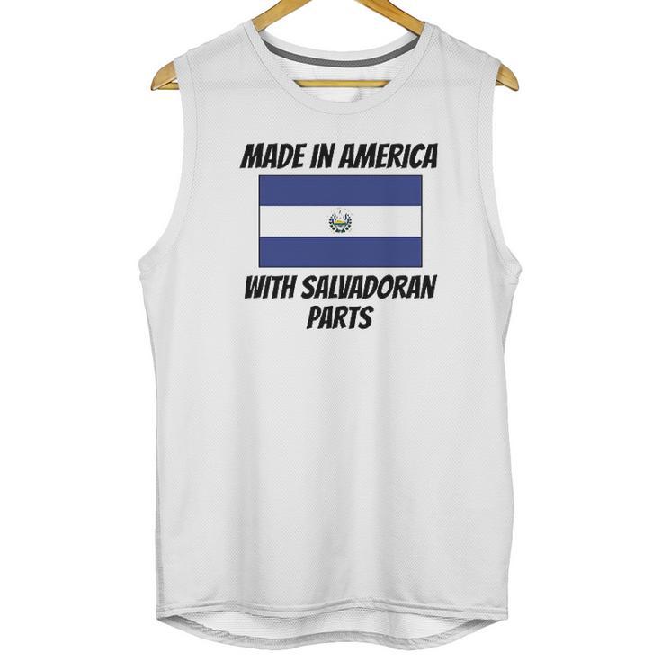 Made In America With Salvadoran Parts Unisex Tank Top