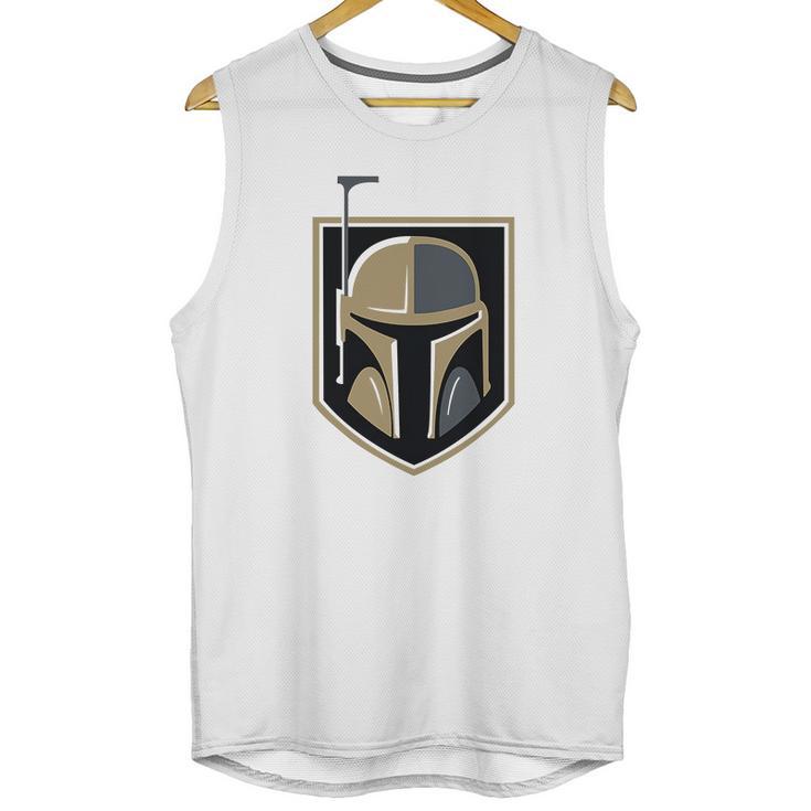 The Mandalorian Boba Fett Golden Knights Fan Unisex Tank Top