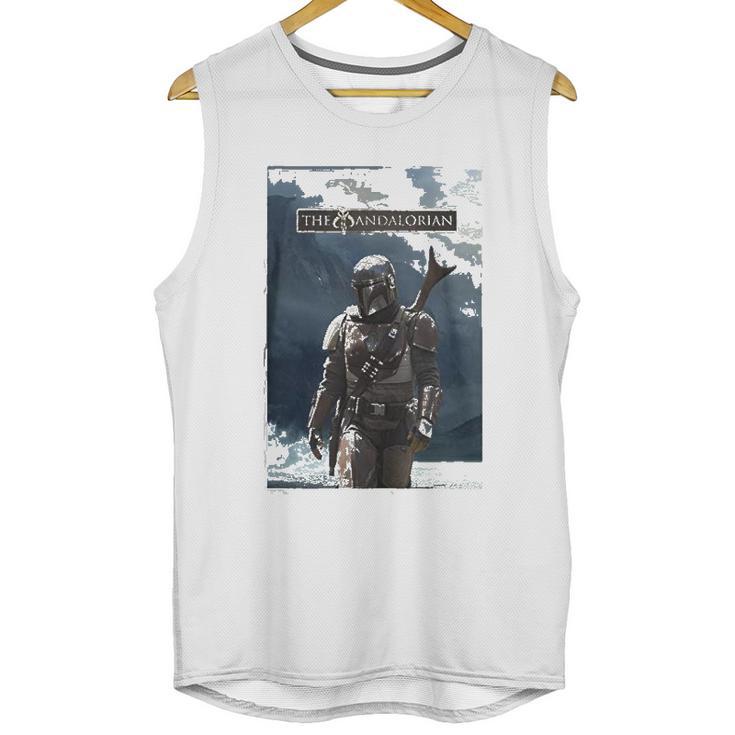 The Mandalorian Character Unisex Tank Top