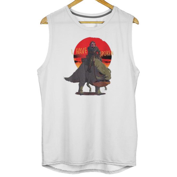 The Mandalorian Kuiil Blurrg I Have Spoken Unisex Tank Top