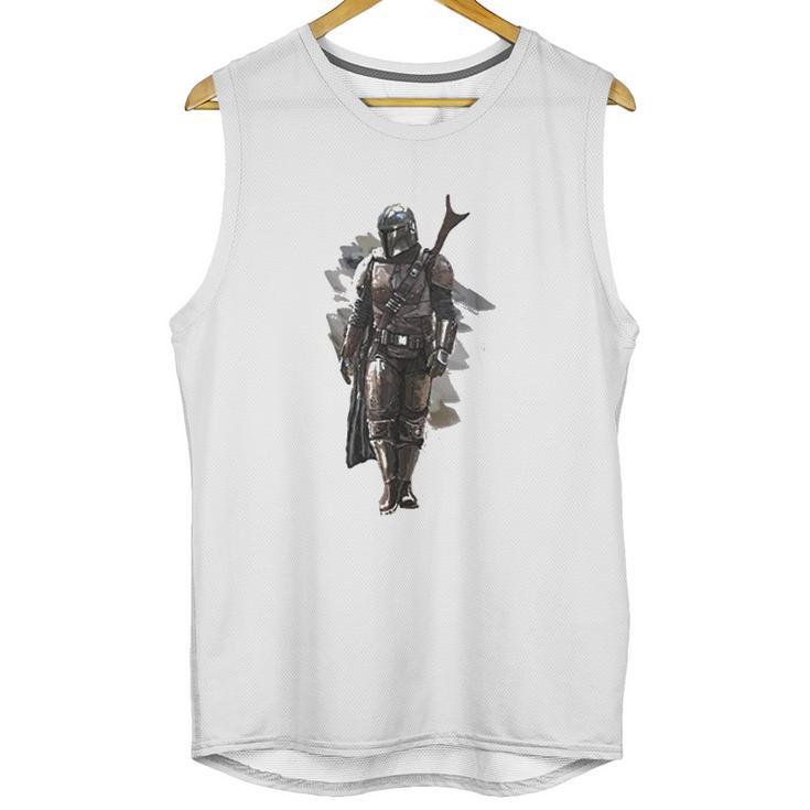 The Mandalorian Motif Unisex Tank Top