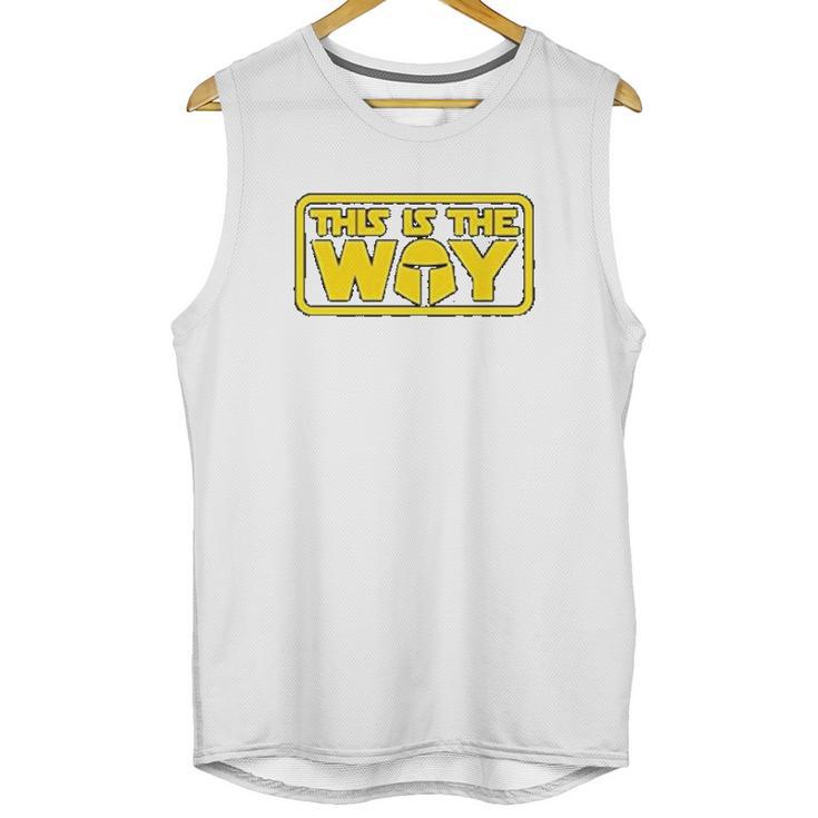 The Mandalorian This Is The Way Retro Unisex Tank Top