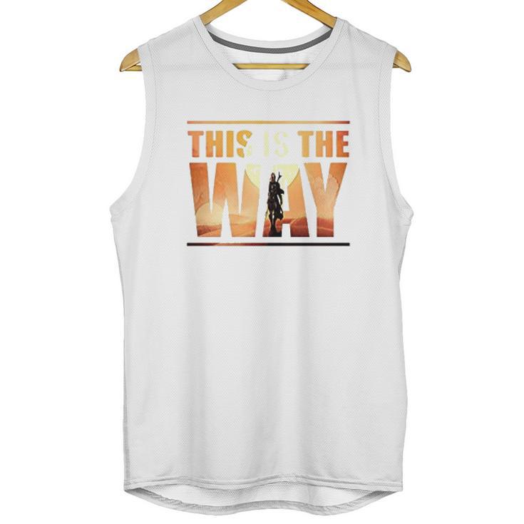 The Mandalorian This Is The Way Graphic Unisex Tank Top