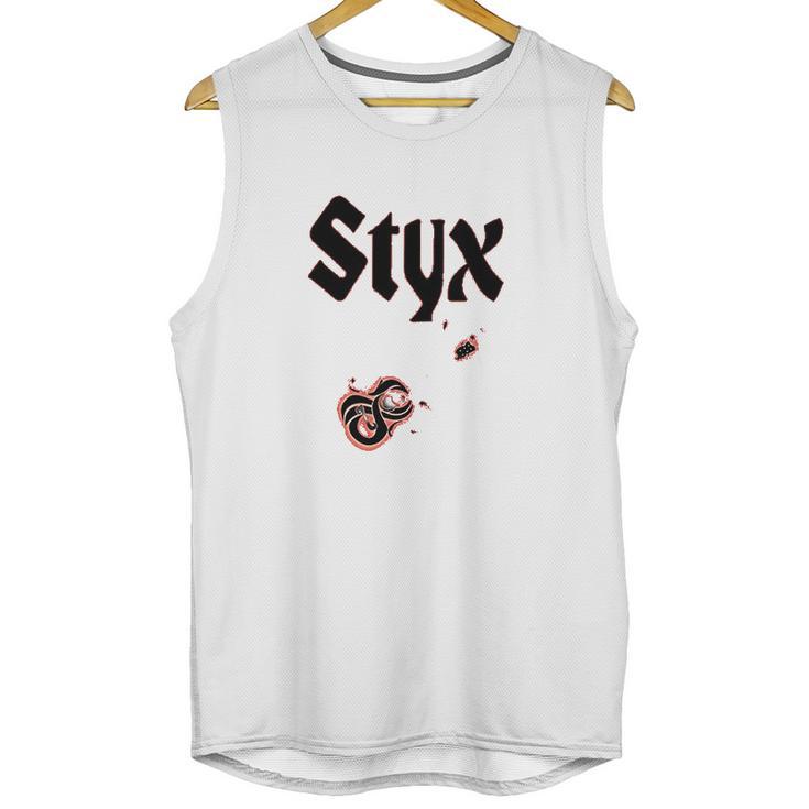 Men Styx Logo Custom Retro Royalblue Unisex Tank Top