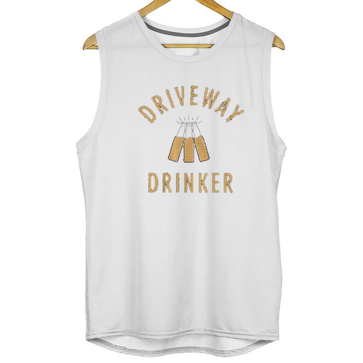 Mens Driveway  Social Distancing Unisex Tank Top