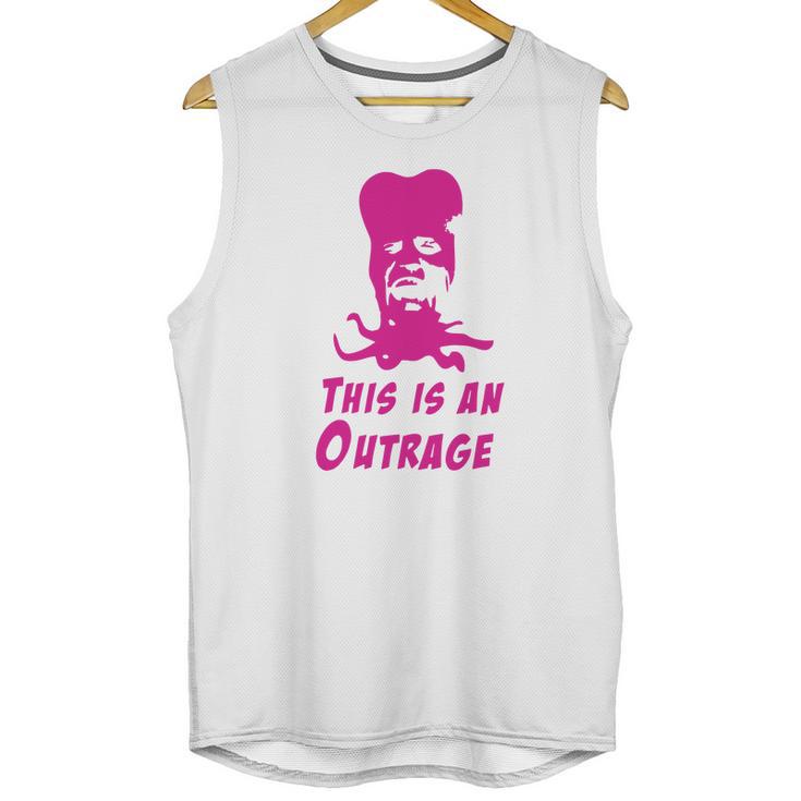 Mighty Boosh - Tony Harrison - This Is An Outrage Unisex Tank Top