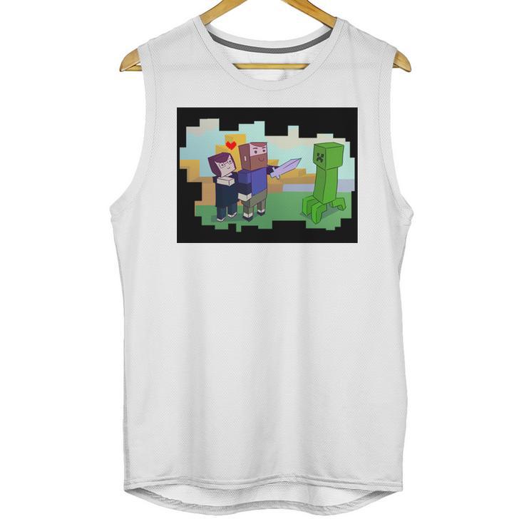 Minecraft Love T-Shirt Unisex Tank Top