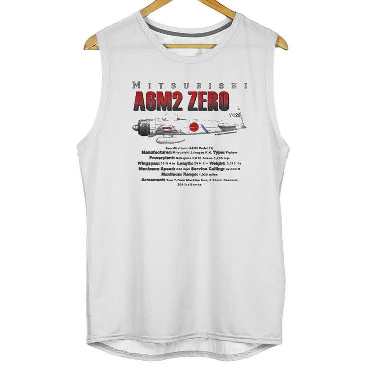 Mitsubishi Zero Unisex Tank Top