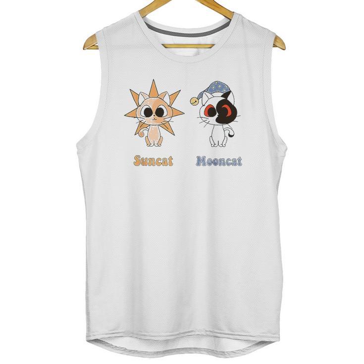 Moondrop And Sundrop As Fnaf Security Breach Cats Unisex Tank Top