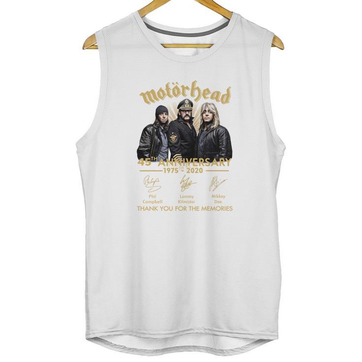 Motorhead 45Th Anniversary 1975-2020 Signatures Shirt Unisex Tank Top