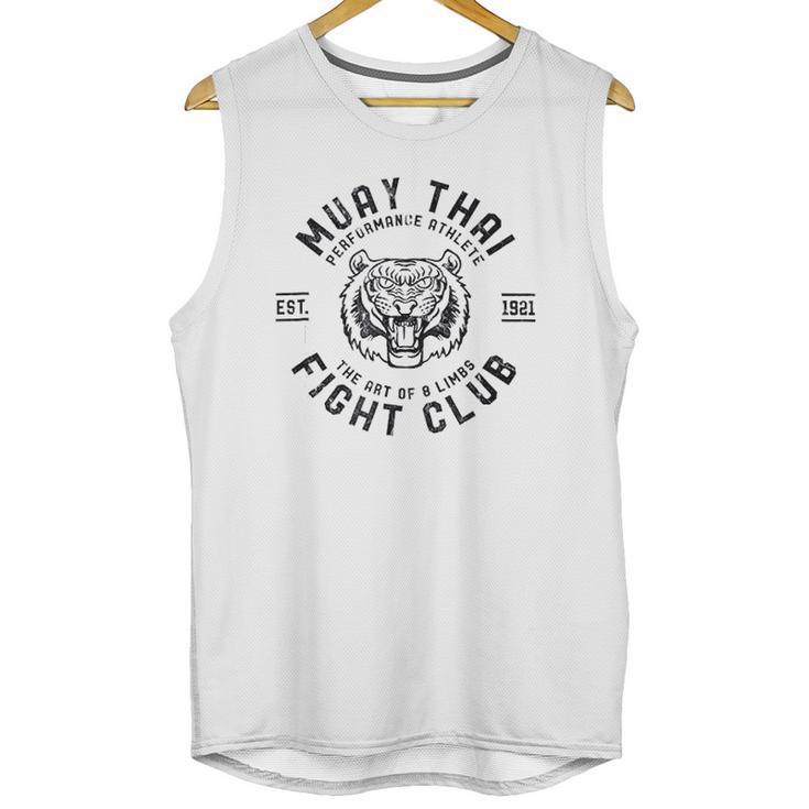 Muay Thai Fight Club Tiger Kick Boxing Gift Unisex Tank Top