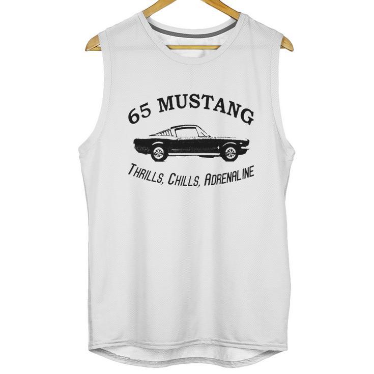 Mustang Classic 1965 Thrills Chills Adrenaline Unisex Tank Top