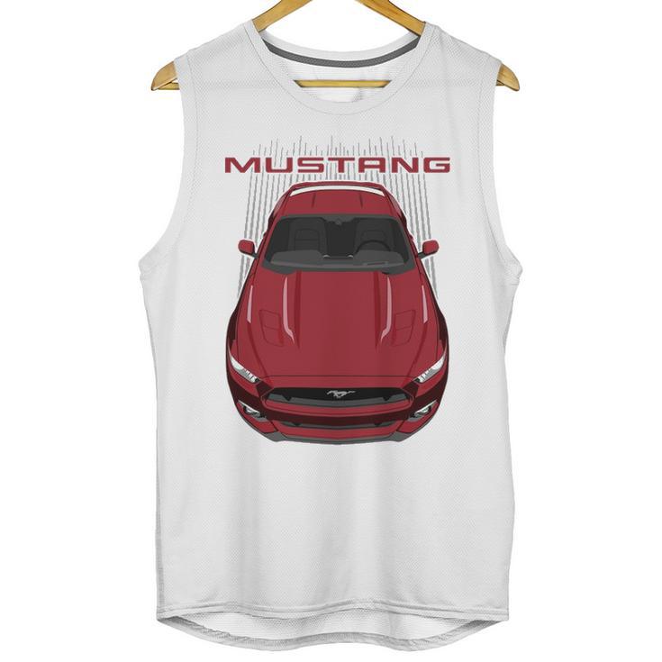 Mustang S550 Gt Ruby Red Unisex Tank Top