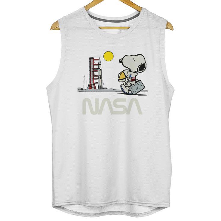 Nasa Snoopy Unisex Tank Top