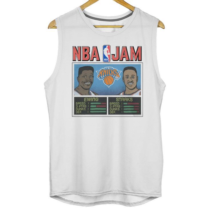 Nba-Jam-New-York-Knicks---Royal-Blue-Xl Unisex Tank Top