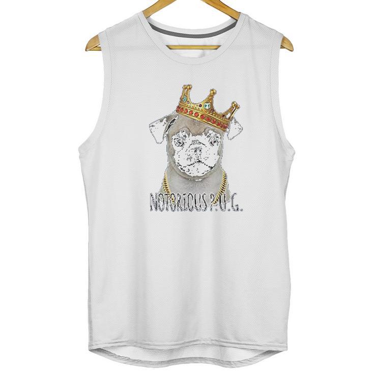 Notorious Pug Biggie Pug Life Unisex Tank Top