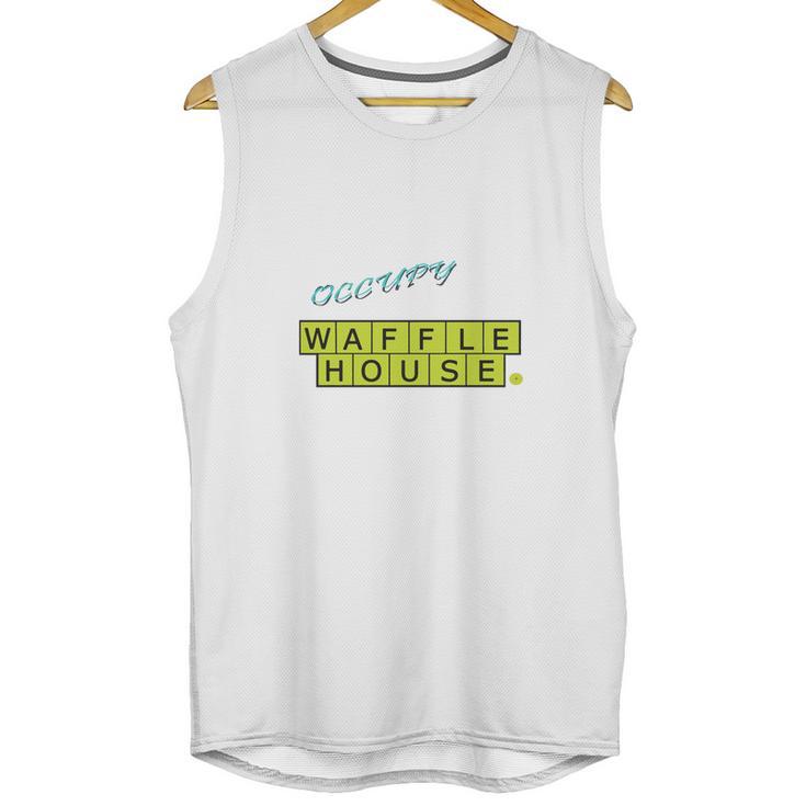 Occupy Waffle House Unisex Tank Top