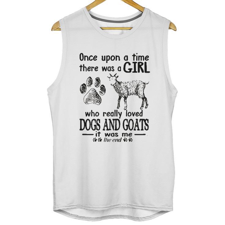 Once Upon A Time There Was A Girl Goat Unisex Tank Top