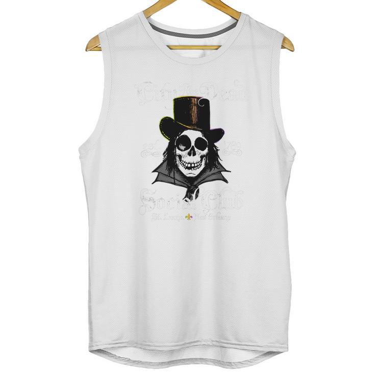 Original New Orleans Voodoo Doctor Goth Skull Halloween Shirt Unisex Tank Top