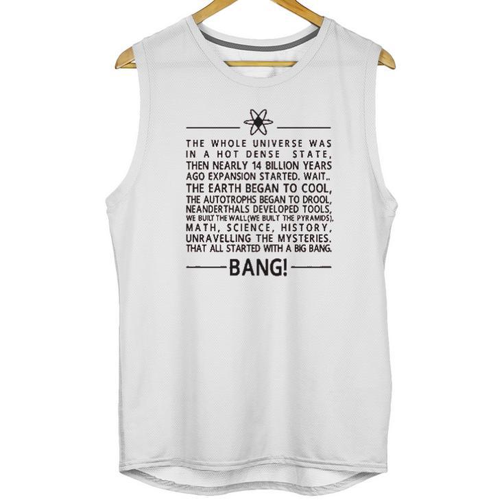 Theory Theme Song Bazinga Sheldon Cooper Leonard Scienc Unisex Tank Top