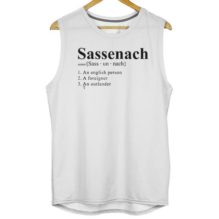 Outlander Sassenach Defined Unisex Tank Top