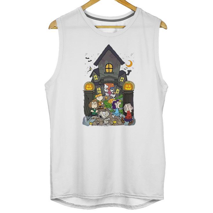 Peanuts - At Halloween Night Unisex Tank Top