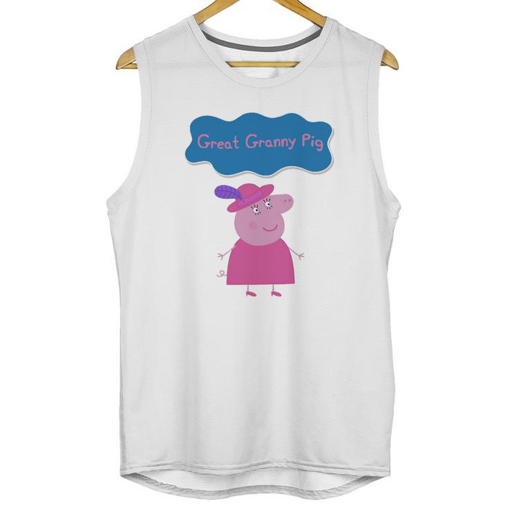 Peppa Pig Peppa Pig Shirt Granny Pig Great Granny Pig Unisex Tank Top