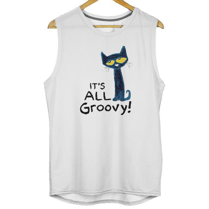 Pete The Cat Its All Groovy Unisex Tank Top