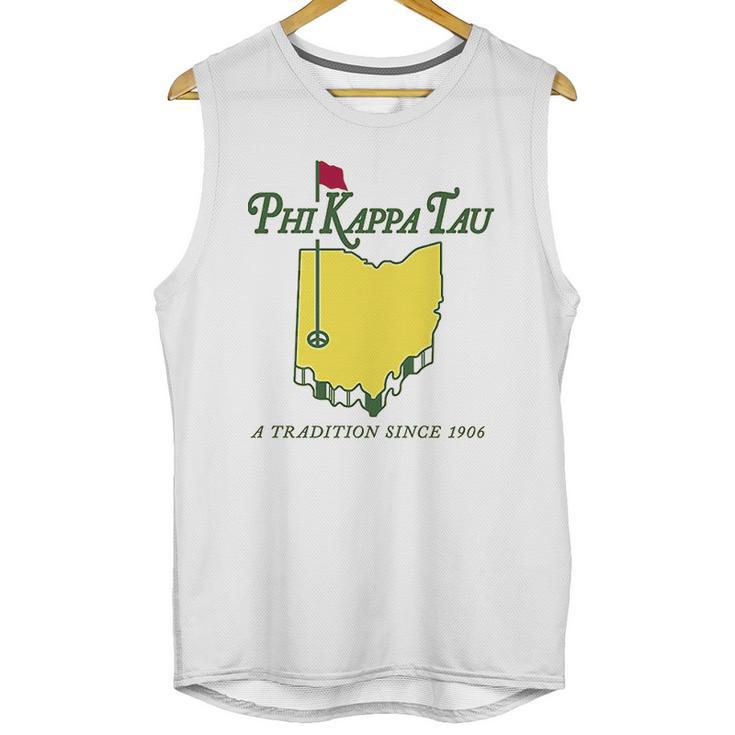 Phi Kappa Tau Fraternity Golf Comfort Colors Unisex Tank Top