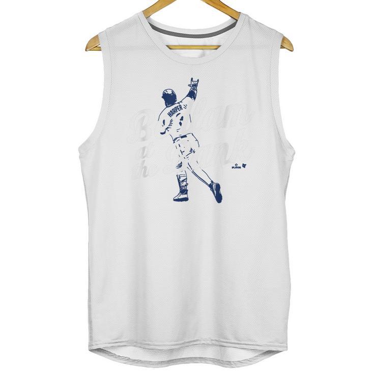 Philly Bedlam Bedlam At The Bank Philadelphia Baseball Unisex Tank Top