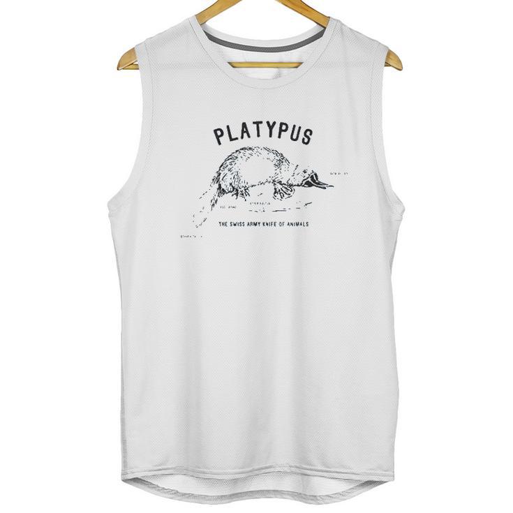 Platypus Swiss Army Of Animals Unisex Tank Top