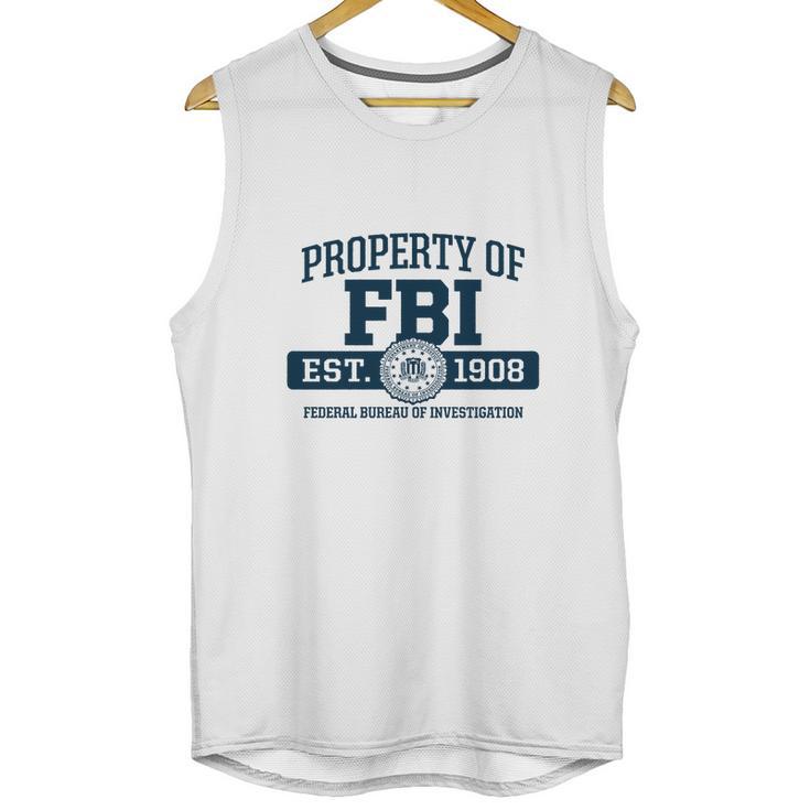 Property Of Fbi Unisex Tank Top