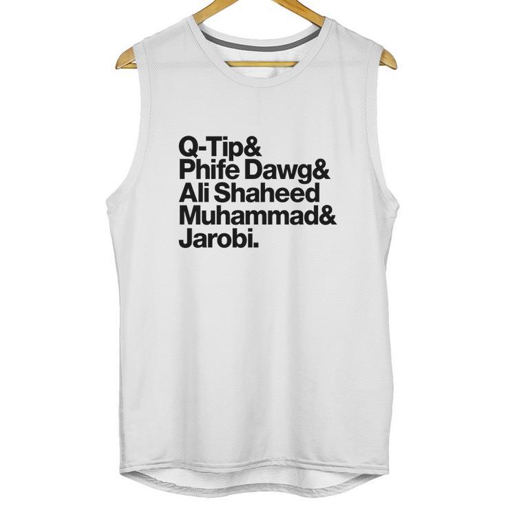 Qtip Phife Dawg Ali Shaheed Muhammad Jarobi Unisex Tank Top