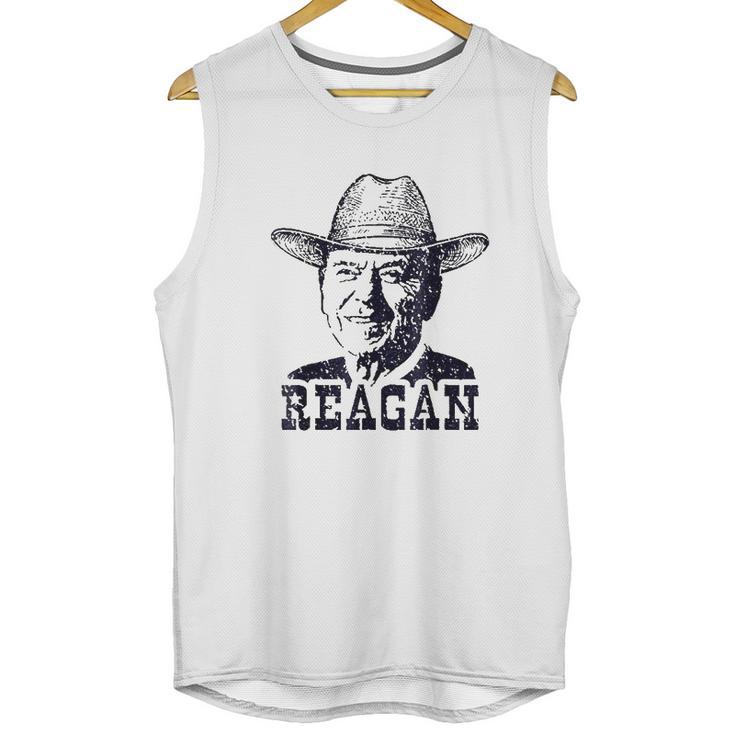 Reagan Face Unisex Tank Top