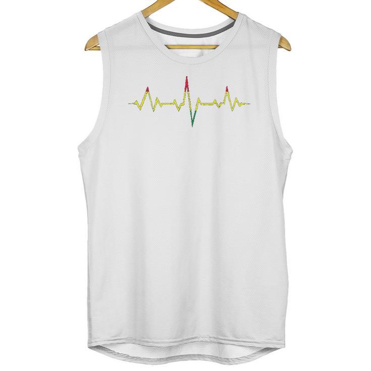 Reggae Music Heartbeat Rastafari Rasta Unisex Tank Top